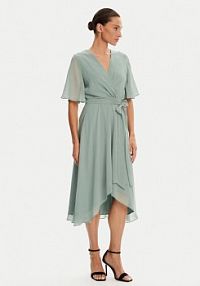 Sukienka koktajlowa Swing zielona 