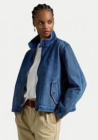Kurtka jeansowe Polo Ralph Lauren niebieska damska Jeansowa