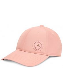 Czapka z daszkiem adidas by Stella McCartney różowa damska 