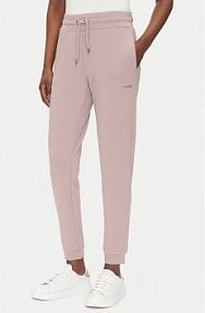 Spodnie dresowe EA7 Emporio Armani różowe damskie 8NTP66 TJ9RZ U4079  Regular Fit