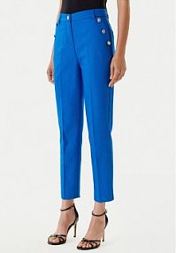 Chinosy Morgan niebieskie 251-PKY.F  Slim Fit