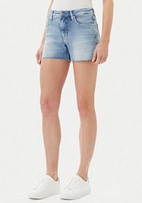 Szorty jeansowe Calvin Klein Jeans niebieskie 