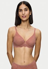 Biustonosz Triumph pomarańczowy Z fiszbiną