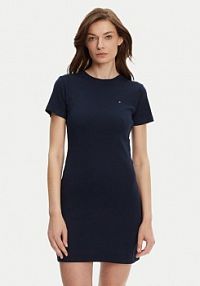 Sukienka codzienna Tommy Hilfiger granatowa 