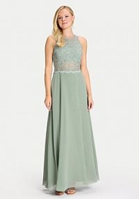 Sukienka wieczorowa Swing zielona 