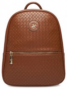 Plecak Beverly Hills Polo Club brązowy damski 
