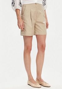 Szorty United Colors Of Benetton beżowe damskie Bermudy