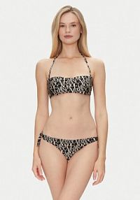 Strój kąpielowy Emporio Armani czarny Bikini