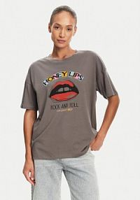 T-shirt Noisy May szary damski 