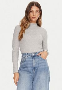 Golf Guess Jeans szary damski 