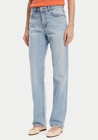 Jeansy United Colors Of Benetton niebieskie damskie 