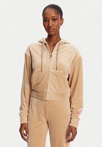 Bluza rozpinana Juicy Couture beżowa damska 