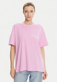 T-shirt ONLY różowy damski 