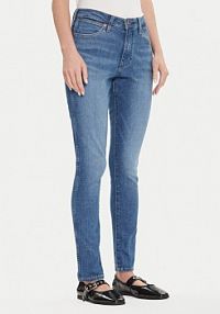 Jeansy Wrangler niebieskie damskie 