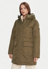Parka Tommy Hilfiger zielona WW0WW46533  Relaxed Fit