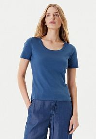 T-shirt United Colors Of Benetton granatowy damski 