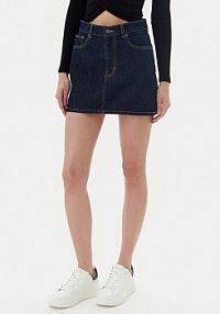 Spódnica jeansowa Guess Jeans granatowa 