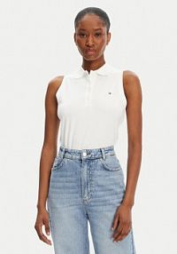 Bluzka Tommy Hilfiger biała damska 