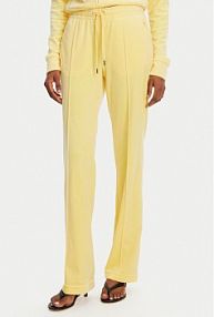 Spodnie dresowe Juicy Couture żółte damskie 