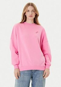 Bluza przez głowę ONLY fioletowa Stina 15357086  Regular Fit