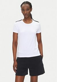 T-shirt EA7 Emporio Armani biały damski 7W000497 AF14880 U0002  Regular Fit