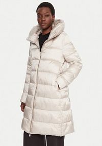 Kurtka puchowa Save The Duck beżowa damska Płaszcz zimowy