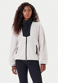 Bluza z polaru Columbia brązowa damska Polar