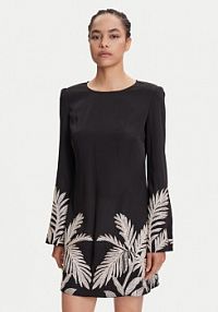Sukienka koktajlowa Guess czarna W5YK10 WHCU2  Regular Fit