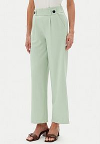 Spodnie eleganckie JDY zielone damskie Materiałowe