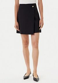 Spódnica mini HUGO czarna Raluni 50547624  Regular Fit