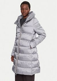 Kurtka puchowa Save The Duck szara damska Płaszcz zimowy