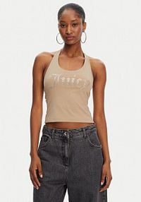 Top Juicy Couture beżowy damski 