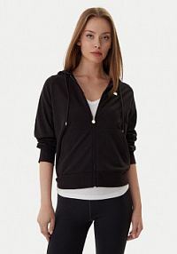 Bluza rozpinana EA7 Emporio Armani czarna damska 7W000458 AF13135 UC001  Regular Fit