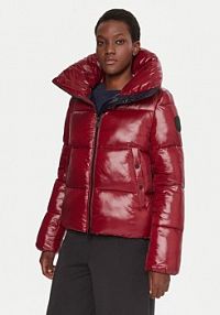 Kurtka puchowa Save The Duck czerwona damska Zimowa