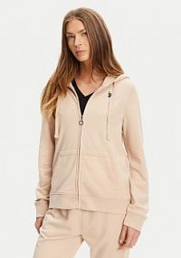 Bluza rozpinana U.S. Polo Assn. beżowa damska WUP1512  Regular Fit