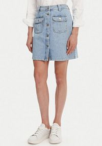 Spódnica jeansowa JOOP! Jeans niebieska 