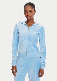 Bluza rozpinana Juicy Couture niebieska damska 