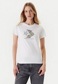 T-shirt Converse biały damski 