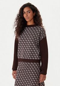 Golf Guess brązowy damski 