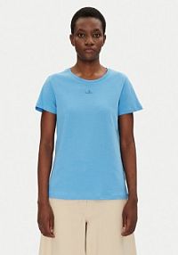 T-shirt Fransa niebieski damski 20615288  Regular Fit
