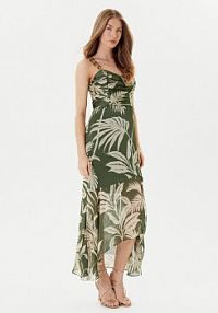 Sukienka letnia Guess zielona 