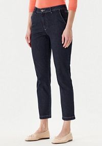 Jeansy United Colors Of Benetton granatowe damskie 