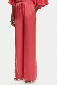 Spodnie eleganckie PINKO różowe damskie Materiałowe