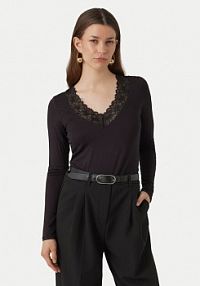 Bluzka Vero Moda czarna damska 