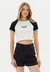 T-shirt Volcom biały damski 