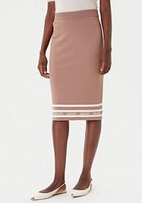 Spódnica ołówkowa Liu Jo Sport brązowa 