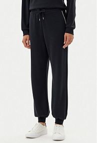 Spodnie dresowe EA7 Emporio Armani czarne damskie 7W000143 AF12643 UC001  Loose Fit