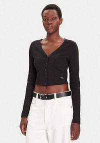 Kardigan Calvin Klein Jeans czarny 