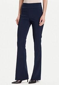 Spodnie eleganckie Rinascimento granatowe damskie Materiałowe