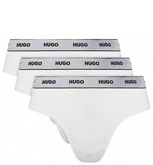 Figi HUGO białe Komplet 3 par fig klasycznych